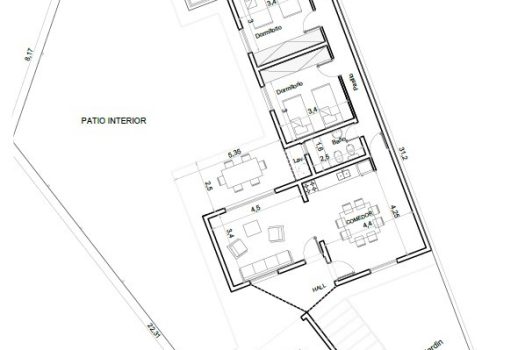 B°Privado, muy amplia, 3 dorm. 2 baños
