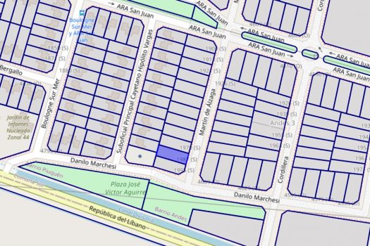Rivadavia, lote de 300 m2