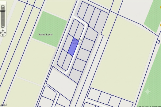 Santa Lucia, Terreno de 830 m2