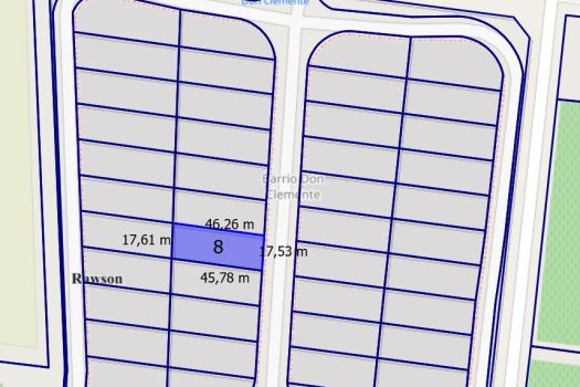 En barrio de categoría, lote de 844 m2