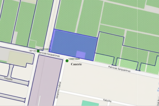 Caucete, Lotes 1.700 m2 aprox.